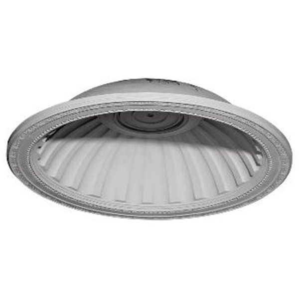 Dwellingdesigns 31.88 in. OD x 25.12 in. ID x 7.38 in. D Milton Recessed Mount Ceiling Dome DW69036